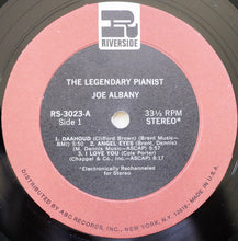 Load image into Gallery viewer, Joe Albany : The Legendary Jazz Pianist (LP, Album, RE, RM)
