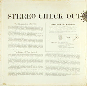 Unknown Artist : Stereo Check Out (LP, Gat)