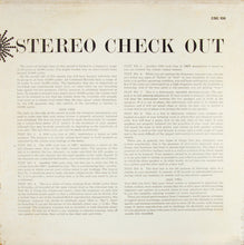 Charger l&#39;image dans la galerie, Unknown Artist : Stereo Check Out (LP, Gat)
