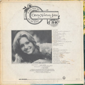 Olivia Newton-John : If You Love Me Let Me Know (LP, Album, RP)