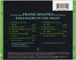 Frank Sinatra : Strangers In The Night (CD, Album, RE, RM)