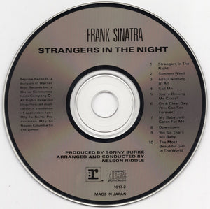 Frank Sinatra : Strangers In The Night (CD, Album, RE, RM)