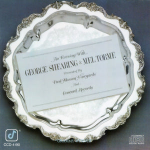 George Shearing And Mel Tormé : An Evening With George Shearing And Mel Tormé (CD, Album)