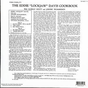 Eddie "Lockjaw" Davis With Shirley Scott, Jerome Richardson : The Eddie "Lockjaw" Davis Cookbook Vol. 1 (LP, Album, RE, RM)