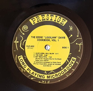 Eddie "Lockjaw" Davis With Shirley Scott, Jerome Richardson : The Eddie "Lockjaw" Davis Cookbook Vol. 1 (LP, Album, RE, RM)