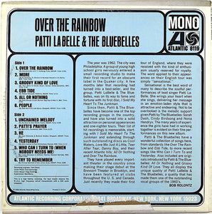 Patti Labelle & The Bluebelles* : Over The Rainbow (LP, Mono)