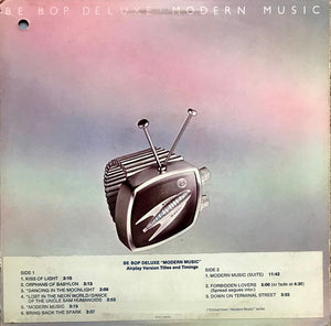 Be Bop Deluxe : Modern Music (Airplay Version) (LP, Album, Promo, S/Edition)