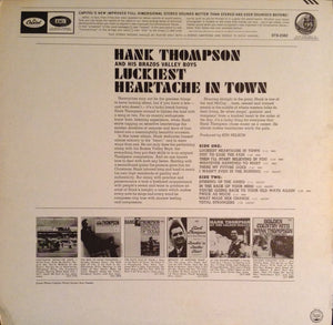 Hank Thompson And The Brazos Valley Boys* : Luckiest Heartache In Town (LP)