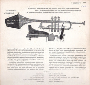 Jonah Jones : Muted Jazz (LP, Album, Mono, RE, Scr)