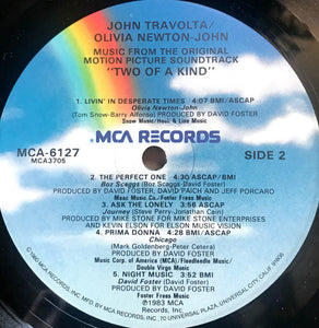 Various : Two Of A Kind - Music From The Original Motion Picture Soundtrack (LP, Album, Gat)