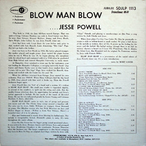 Jesse Powell (2) : Blow Man Blow (LP, Album)