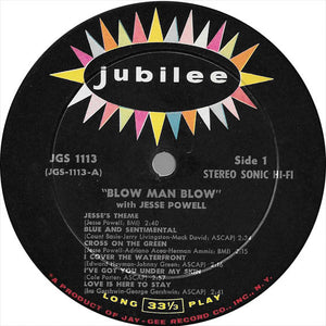 Jesse Powell (2) : Blow Man Blow (LP, Album)