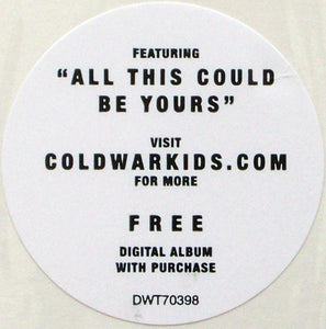Cold War Kids : Hold My Home (LP, Album)