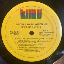 Load image into Gallery viewer, Grover Washington, Jr. : Soul Box Vol.2 (LP, Album, Mon)

