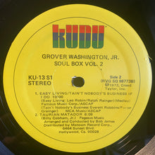 Load image into Gallery viewer, Grover Washington, Jr. : Soul Box Vol.2 (LP, Album, Mon)
