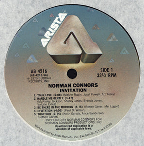 Norman Connors : Invitation (LP, Album)