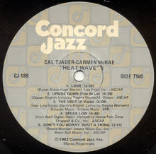 Load image into Gallery viewer, Cal Tjader ▪ Carmen McRae : Heat Wave (LP, Album)

