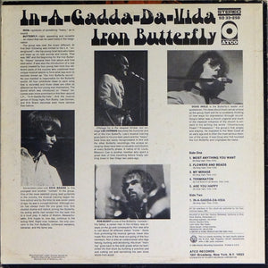 Iron Butterfly : In-A-Gadda-Da-Vida (LP, Album, Club, Rec)