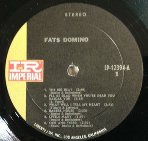 Fats Domino : The Fabulous Mr. D (LP, Album)