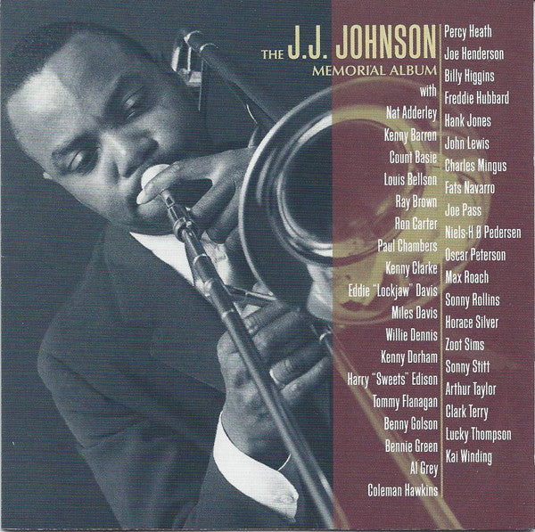J.J. Johnson : The J.J. Johnson Memorial Album (CD, Comp, RM)