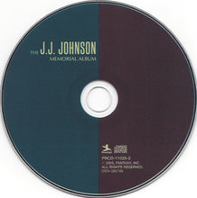 Load image into Gallery viewer, J.J. Johnson : The J.J. Johnson Memorial Album (CD, Comp, RM)
