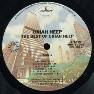 Uriah Heep : The Best Of Uriah Heep (LP, Comp, Ter)