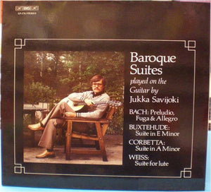 Jukka Savijoki : Baroque Suites Played On Guitar (LP, Album)