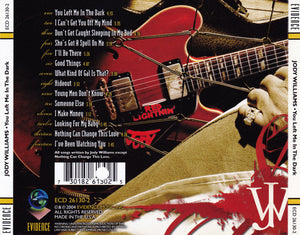 Jody Williams : You Left Me In The Dark (CD, Album)
