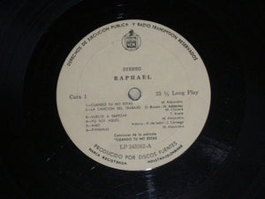 Raphael (2) : Cuando Tú No Estás (LP, Album)