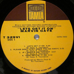 Marvin Gaye : Let's Get It On (LP, Album, Hol)