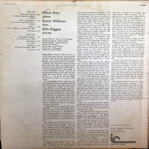 Hilton Ruiz Trio : Piano Man (LP, Album)