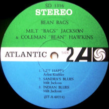Load image into Gallery viewer, Milt Jackson / Coleman Hawkins : Bean Bags (LP, Album)
