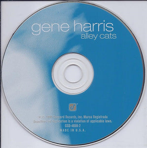 Gene Harris : Alley Cats (CD, Album)