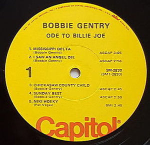 Bobbie Gentry : Ode To Billie Joe (LP, Album, RE)