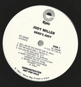 Jody Miller : Here's Jody Miller (LP, Promo)