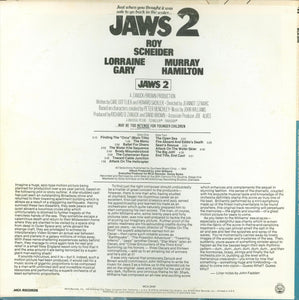 John Williams (4) : Jaws 2 (The Original Motion Picture Soundtrack) (LP, Album, Pin)