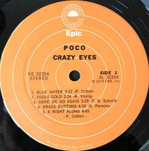 Laden Sie das Bild in den Galerie-Viewer, Poco (3) : Crazy Eyes (LP, Album, San)
