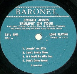 Jonah Jones : Trumpet On Tour (LP, Album)