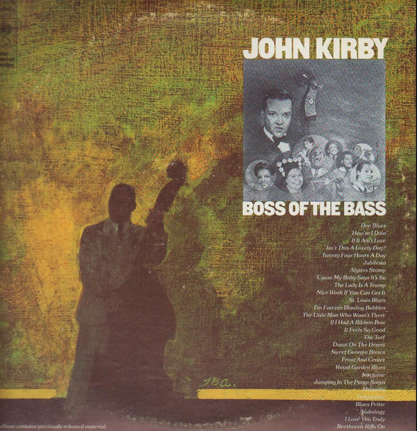 John Kirby : Boss Of The Bass  (2xLP, Comp, Promo)