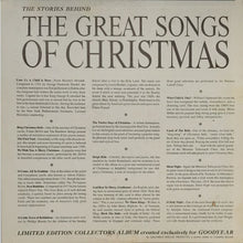 Laden Sie das Bild in den Galerie-Viewer, Various : The Great Songs Of Christmas (By Ten Great Artists Of Our Time) (LP, Comp, Mono)
