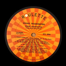 Laden Sie das Bild in den Galerie-Viewer, Dinah Washington : Dinah Washington (LP, Album, Mono)
