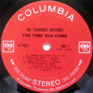 The Chambers Brothers : The Time Has Come (LP, Album, San)