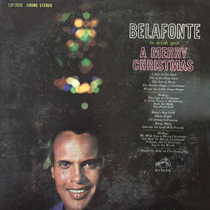 Harry Belafonte : To Wish You A Merry Christmas (LP, Album)