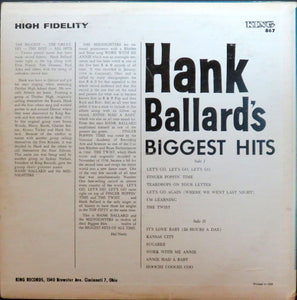 Hank Ballard : Hank Ballard's Biggest Hits (LP, Comp, Mono)