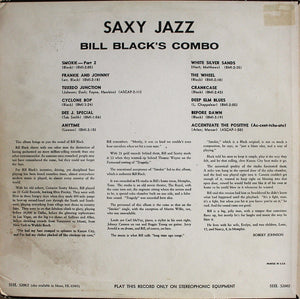 Bill Black And His Combo* : Saxy Jazz (LP)