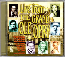 Laden Sie das Bild in den Galerie-Viewer, Various : Live From The Grand Ole Opry (2xCD, Comp)
