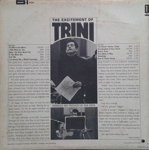 Trini Lopez : Trini (LP, Album, Mono)