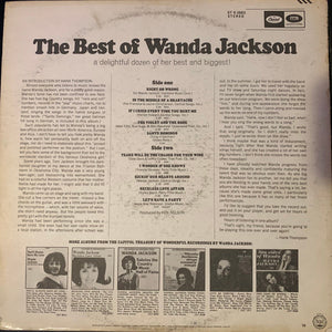 Wanda Jackson : The Best Of Wanda Jackson (LP, Comp, Club)