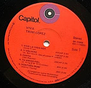 Trini Lopez : Viva (LP)