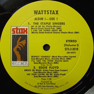 Various : Wattstax: The Living Word (2xLP, Album, Gat)